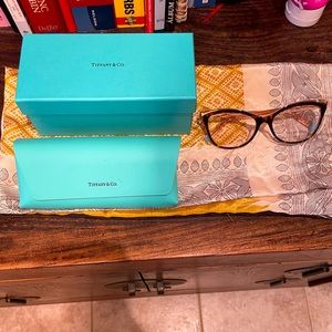 Women’s Brown Mottled Glasses Tiffany & Co.